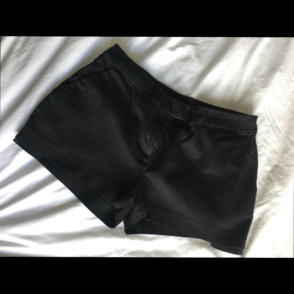 H&M Black Dress Shorts